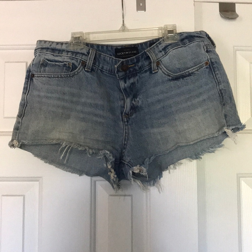 Lucky Brand Cut Off Jean Shorts